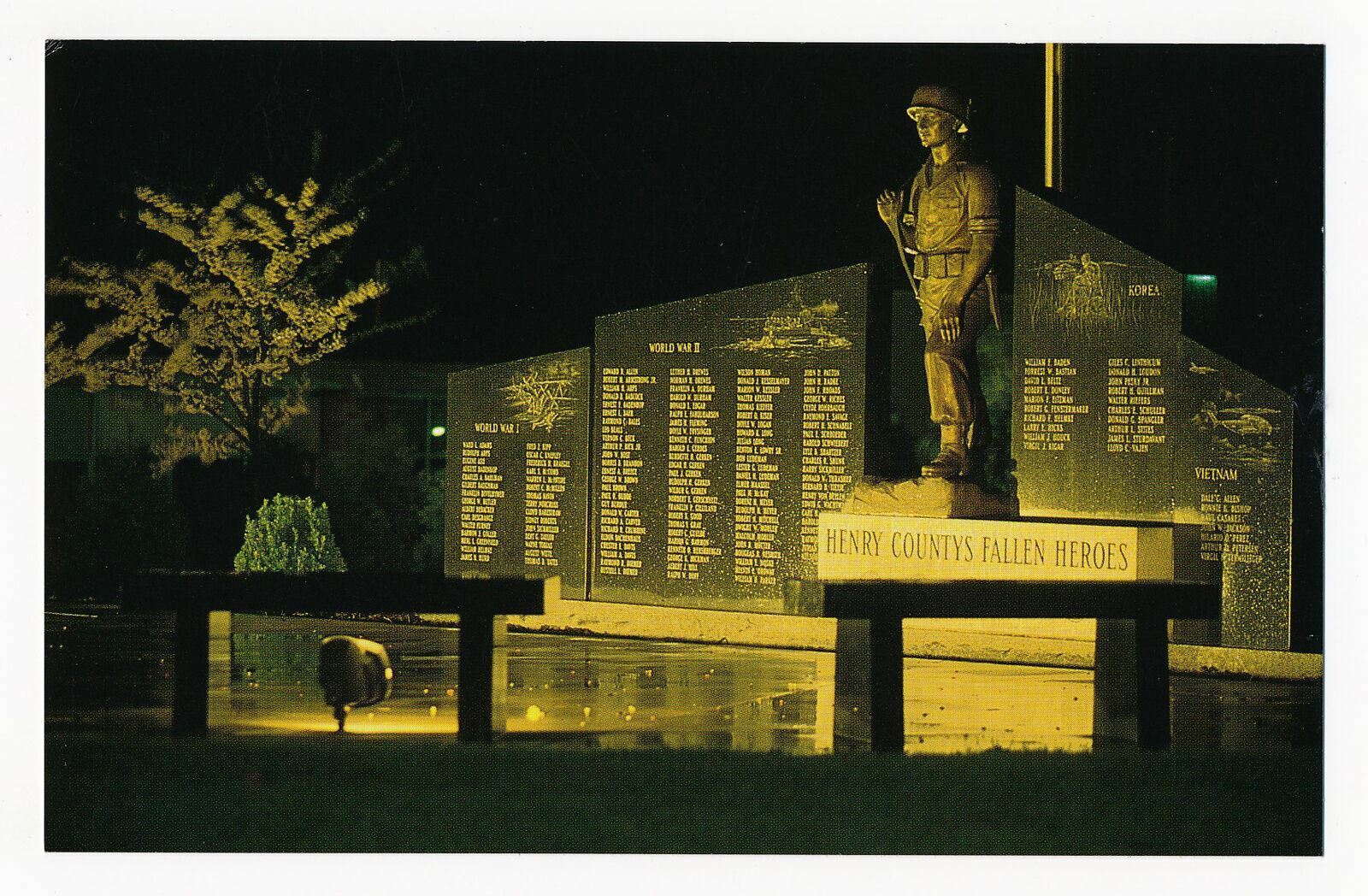 The Henry County Veterans Memorial, Napoleon, Ohio