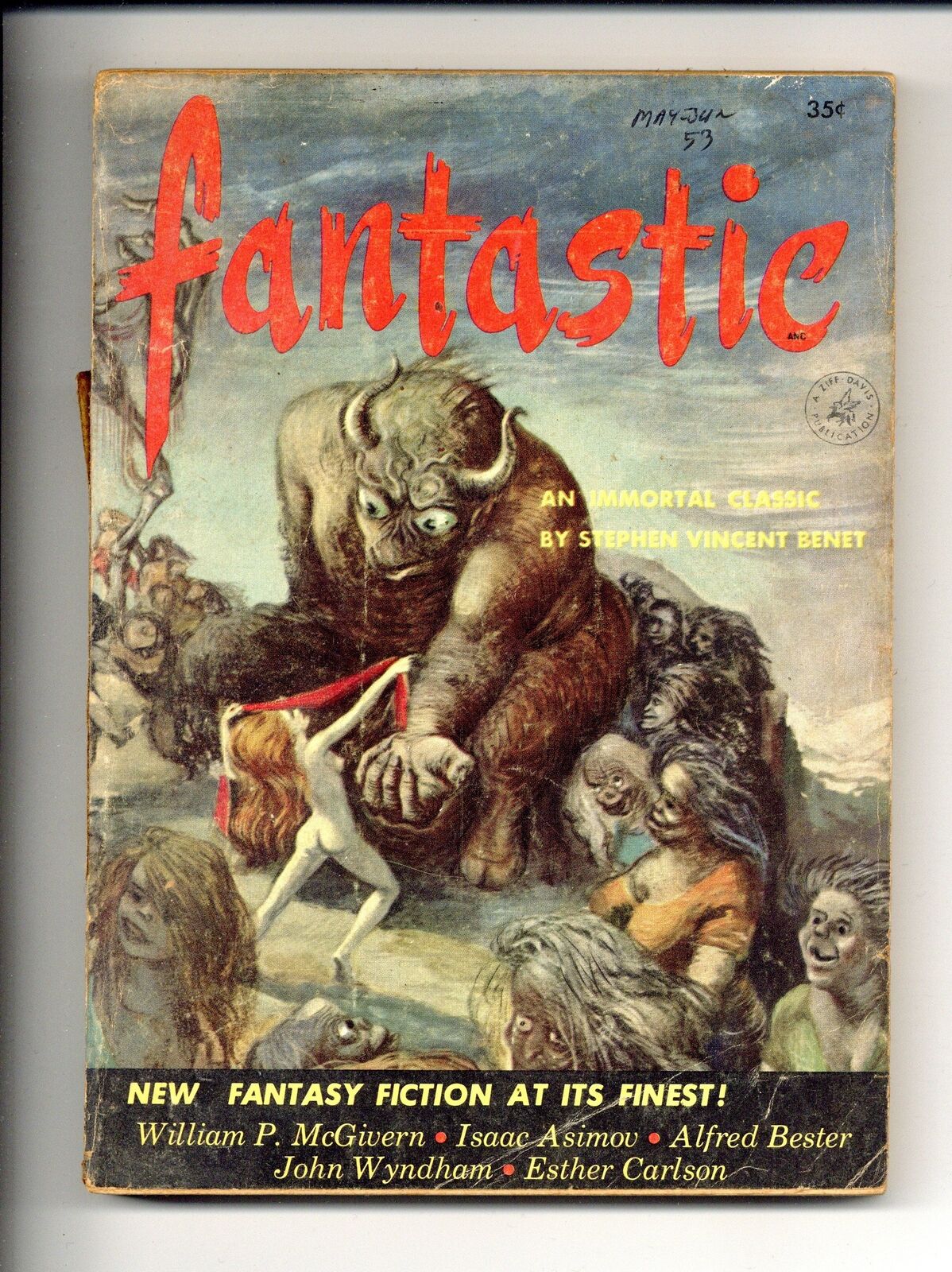 Fantastic Vol. 2 #3 GD- 1.8 1953 Low Grade