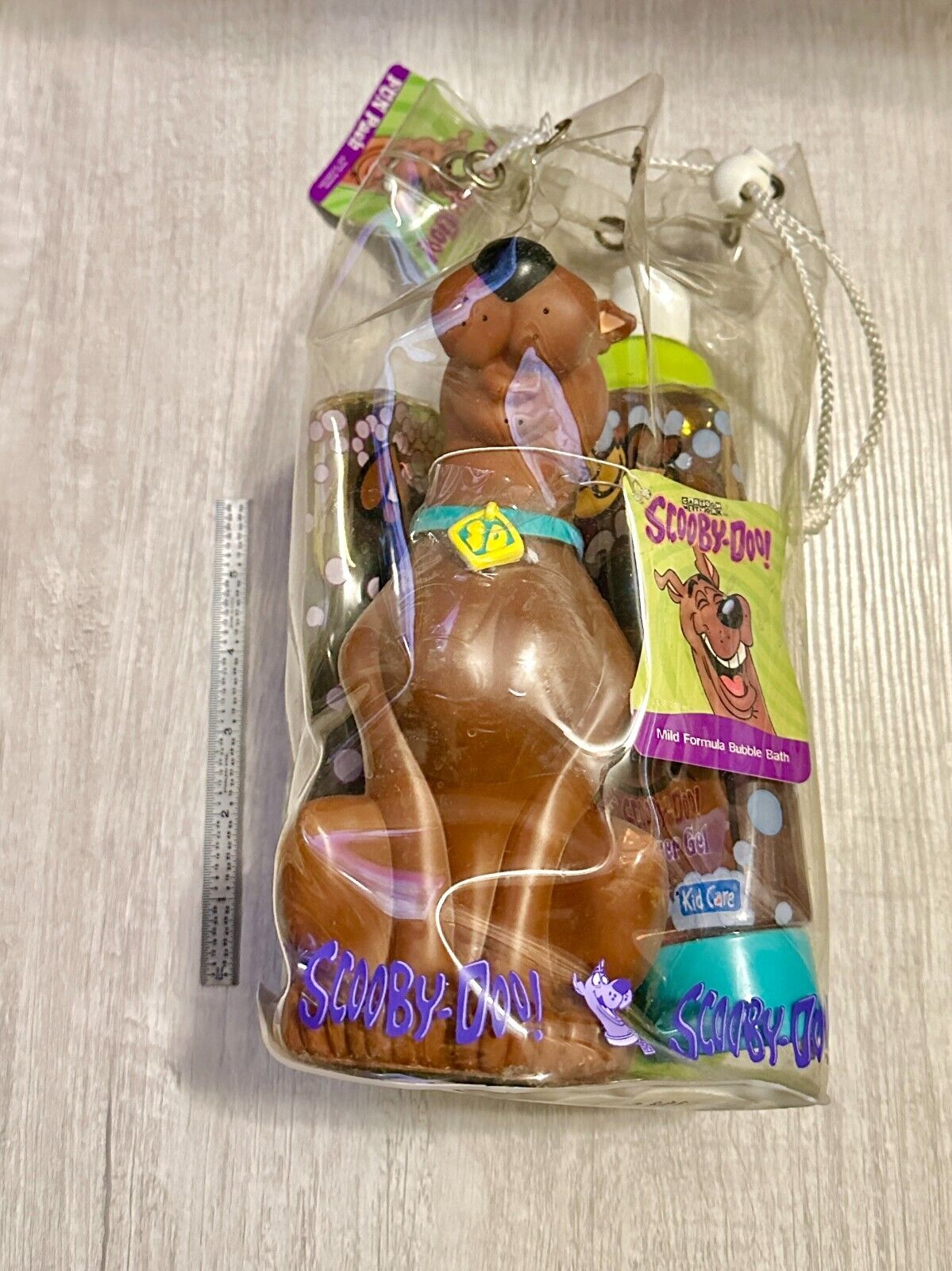 Scooby Doo Vintage 2000's Bubble Bath FULL SET Figure Bottle New Sealed With Tag