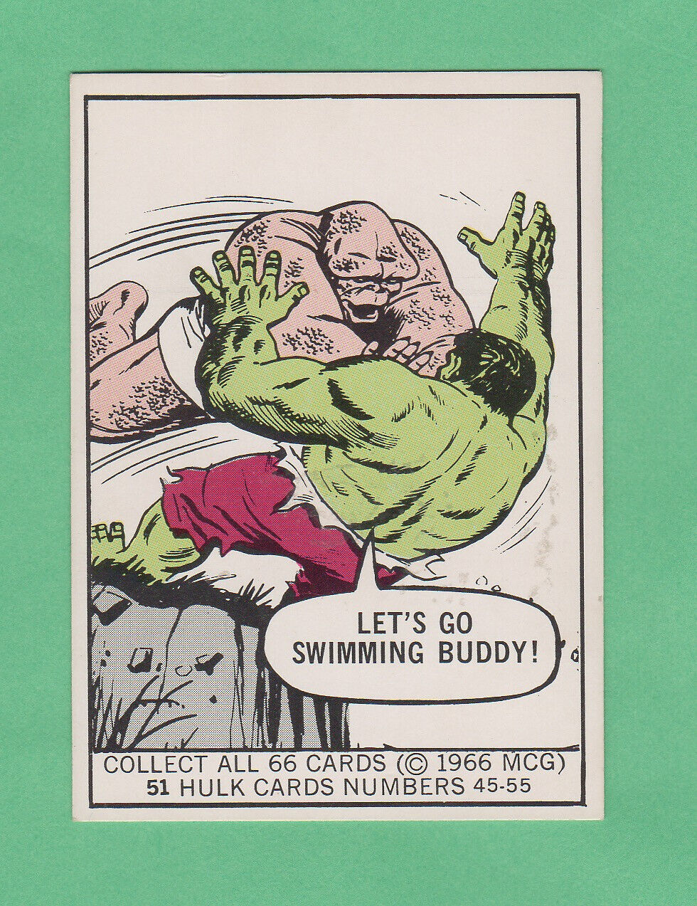 1966 Donruss Marvel Super Heroes # 51   Card  Nrmnt+