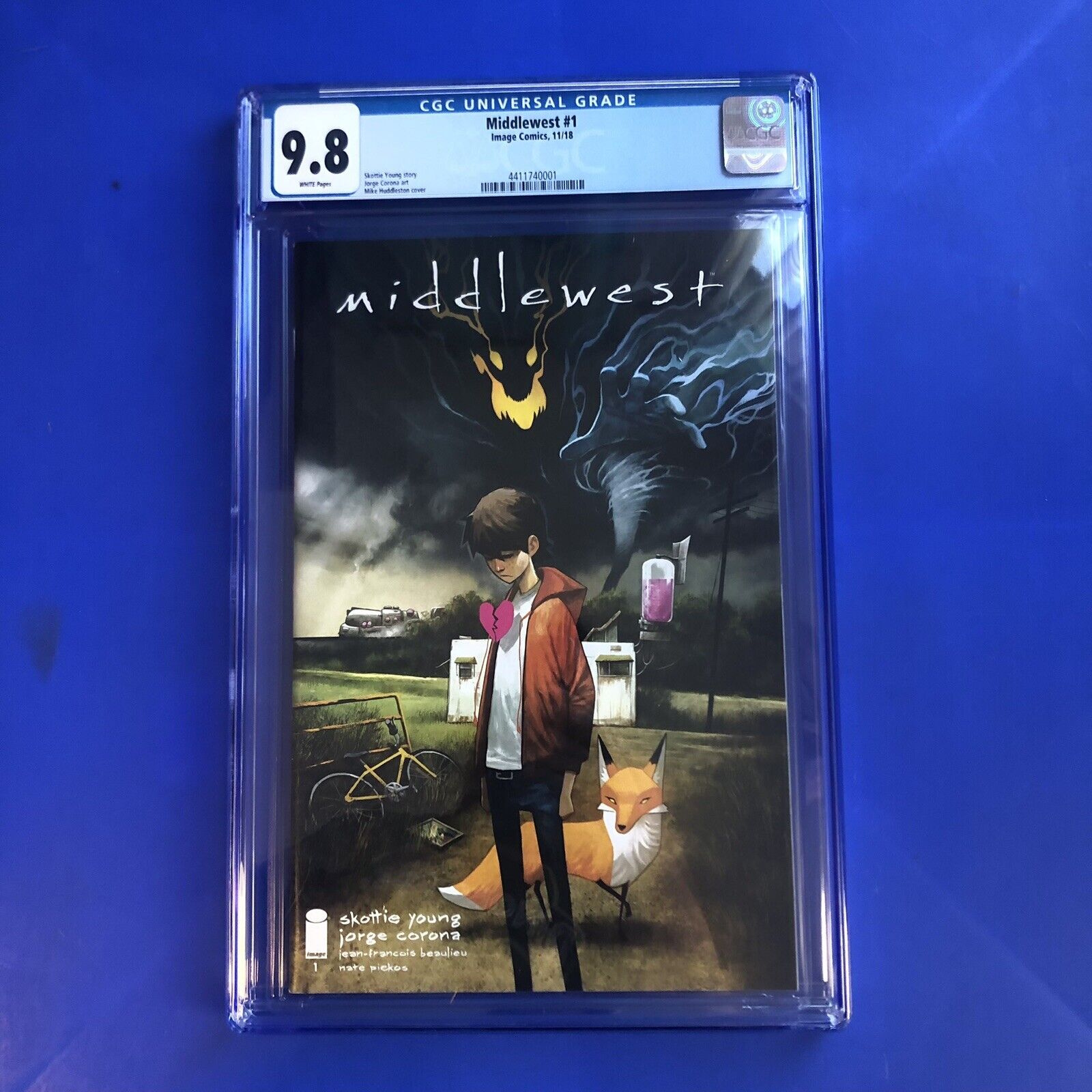 Middlewest #1 CGC 9.8 1st Print Appearance Main Cover A Skottie Young Comic 2018