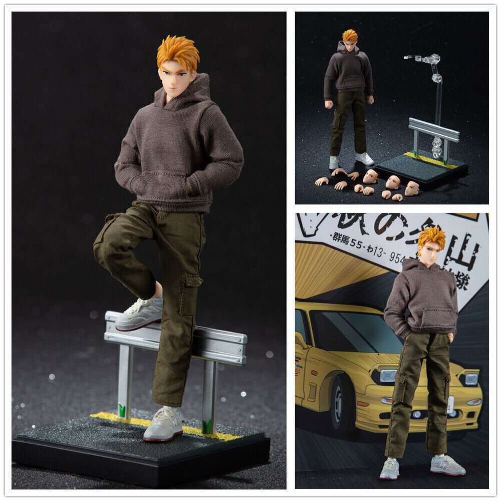 Dasin GT Model 6 Inch Action Figure Anime Initial D Takahashi Keisuke Model Toy