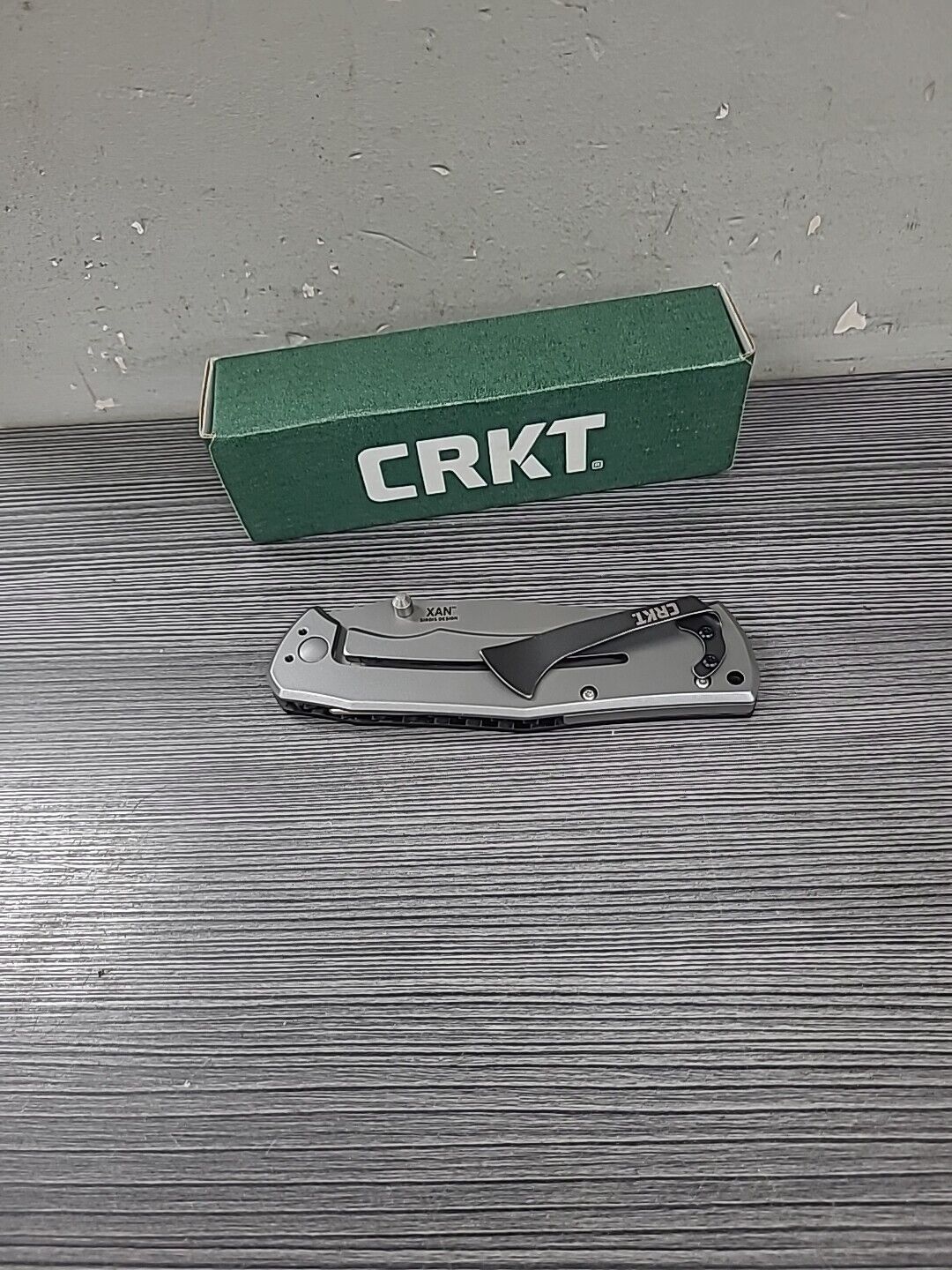 CRKT Knife 2085 Xan Plain Edge / New knife pocketknife nib columbia river