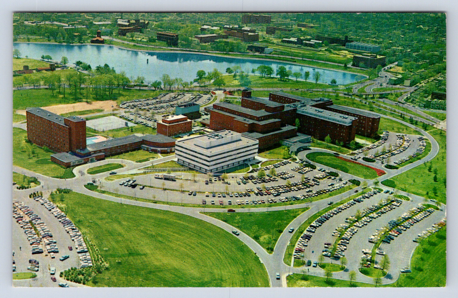 Vintage Postcard Washington Hospital Center Washington DC