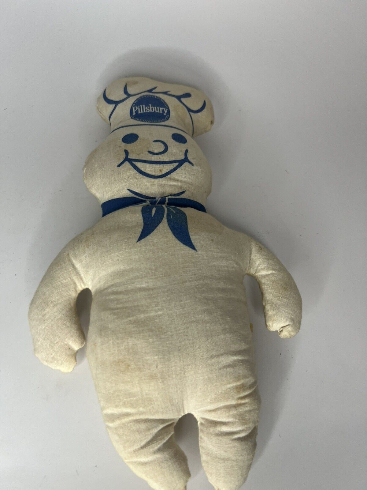 Vintage 1960s Pillsbury Doughboy Plush Stuffed Animal Toy