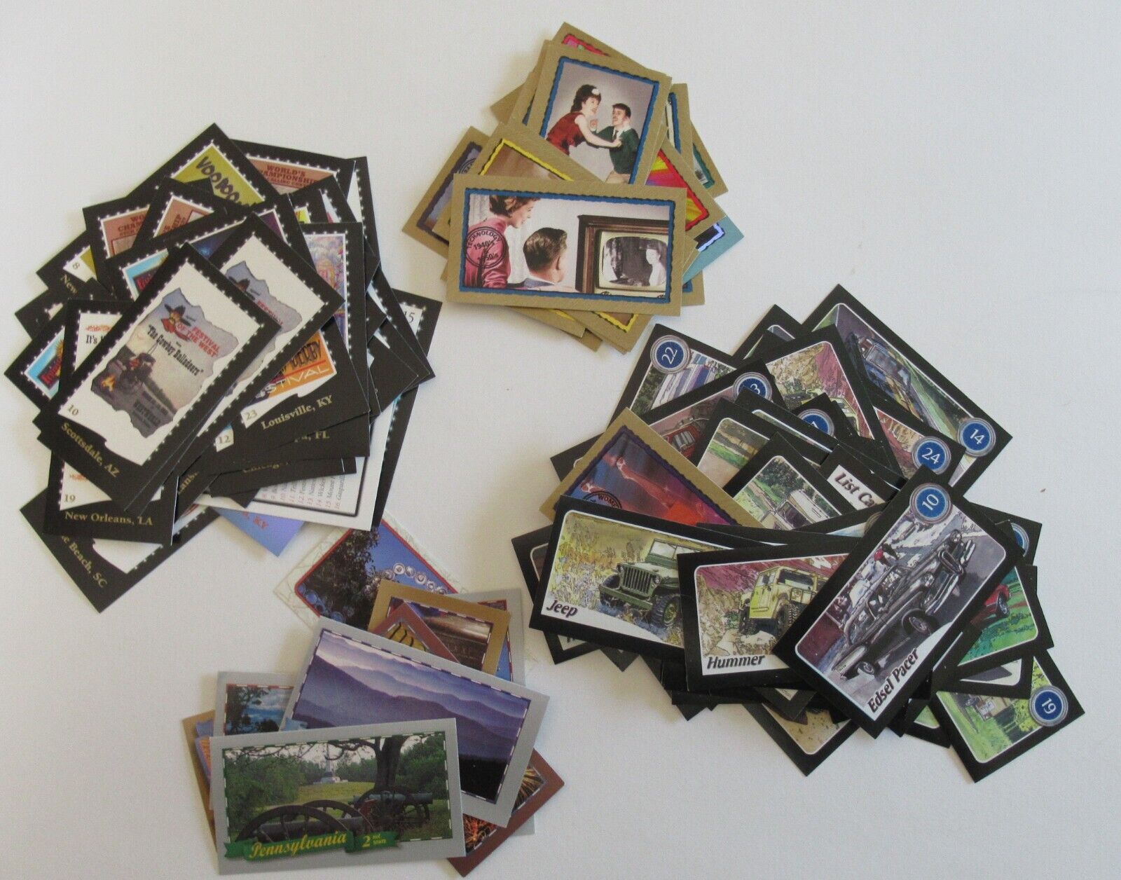 Large Assortment of Doral Cigarette Cards