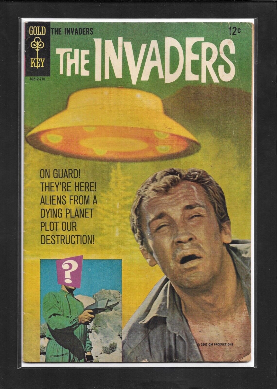 The Invaders #1 (1967): Silver Age Gold Key Sci-Fi Photo Cover VG+ (4.5)