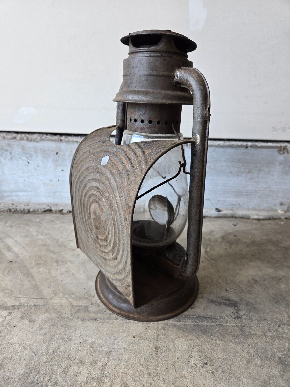 Antique OVB Hibbard Spencer Bartlett Co Lantern Dash Lamp No 2