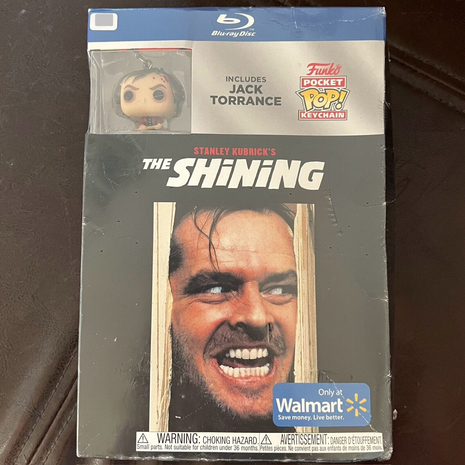 THE SHINING Collector's Edition BLU-RAY with Jack FUNKO POP Keychain *SEALED*