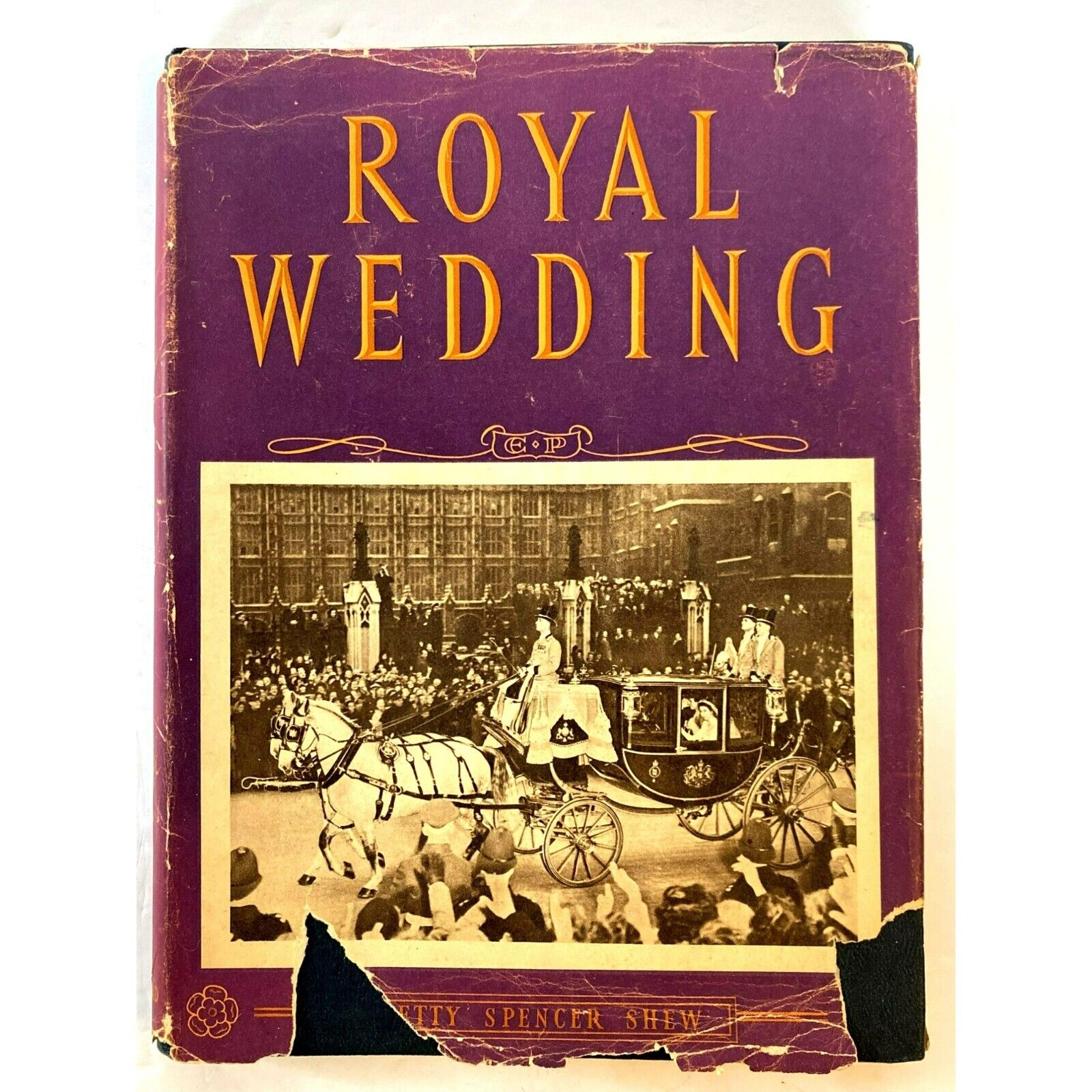 Royal Wedding Queen Elizabeth London Macdonald & Co Shew 1947 RARE Photos