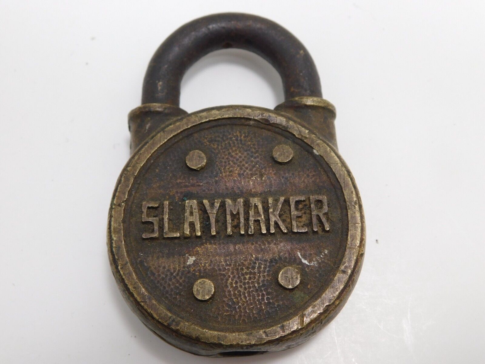 Vintage Slaymaker Lock #4 Brass