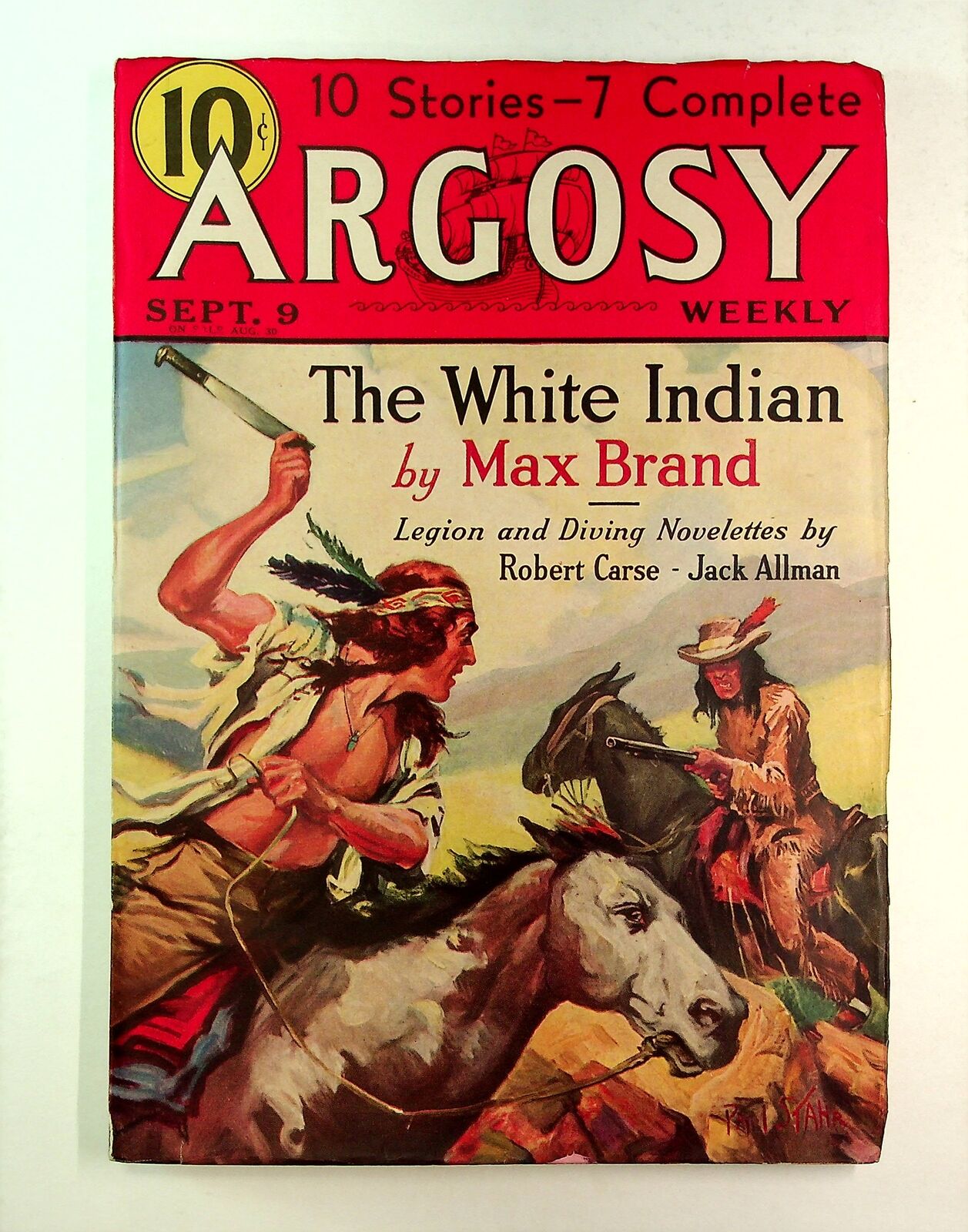 Argosy Part 4: Argosy Weekly Sep 9 1933 Vol. 241 #1 VF