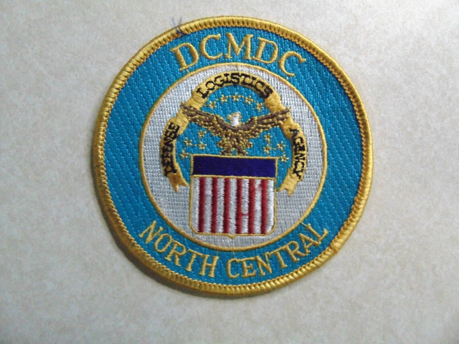 XX85 Defense Logistic Agency Iron On Patch Astronaut related DCMDC North Central
