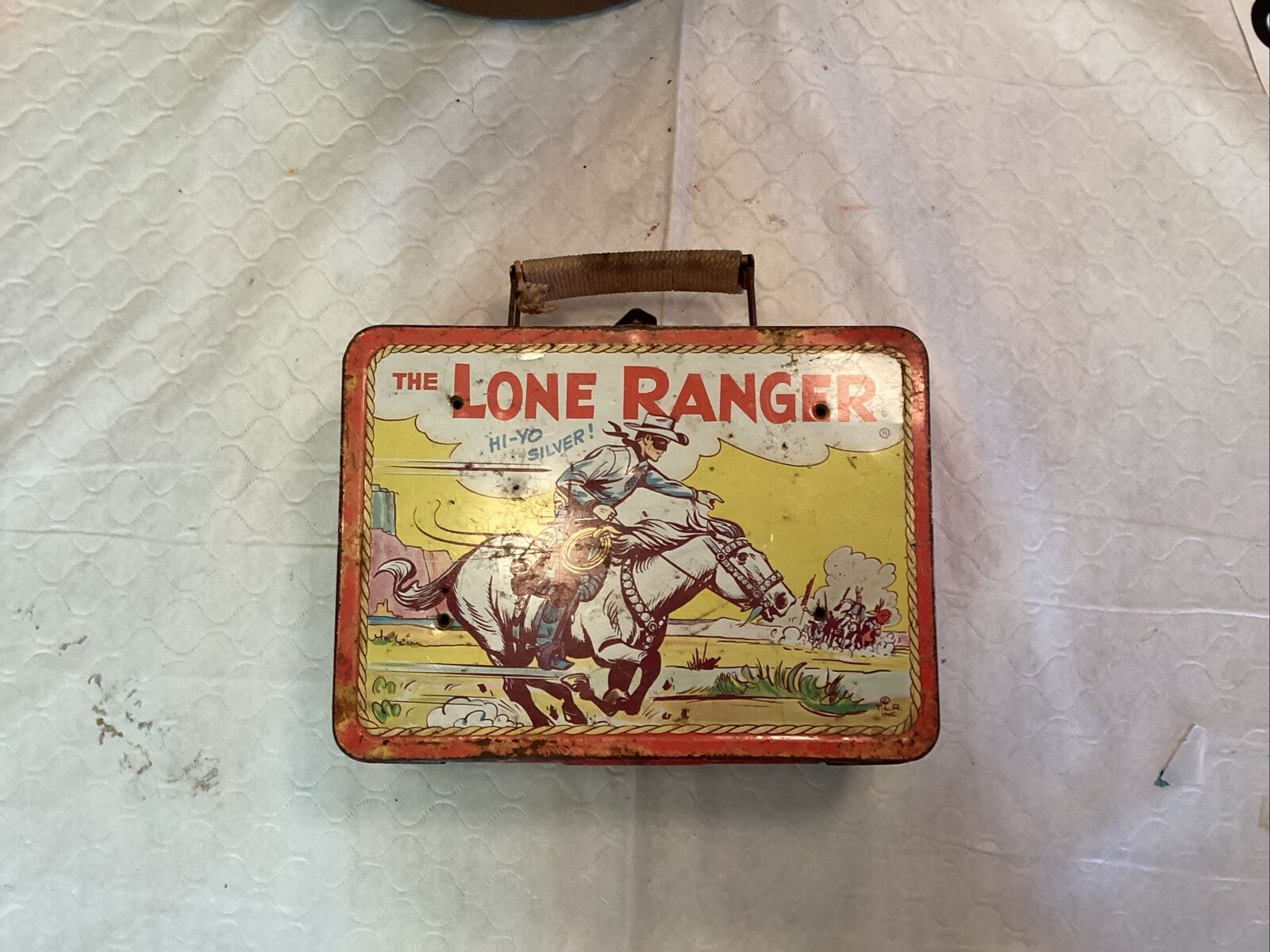 Original 1950’s Lone Ranger Lunch Box (without thermos)