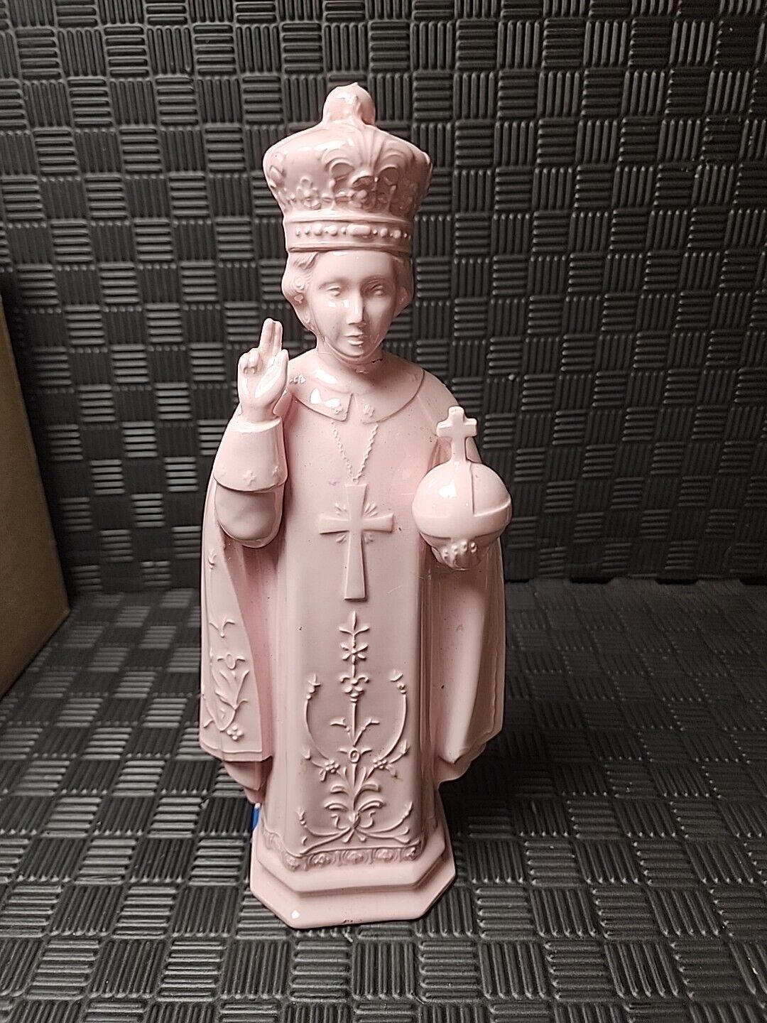 Holy Child of Prague Infant Jesus Statue Holland Mold Porcelain Religious