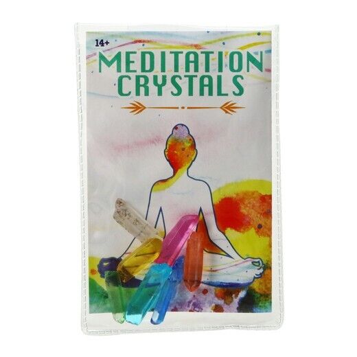 NEW small 7 pc Meditation crystals set