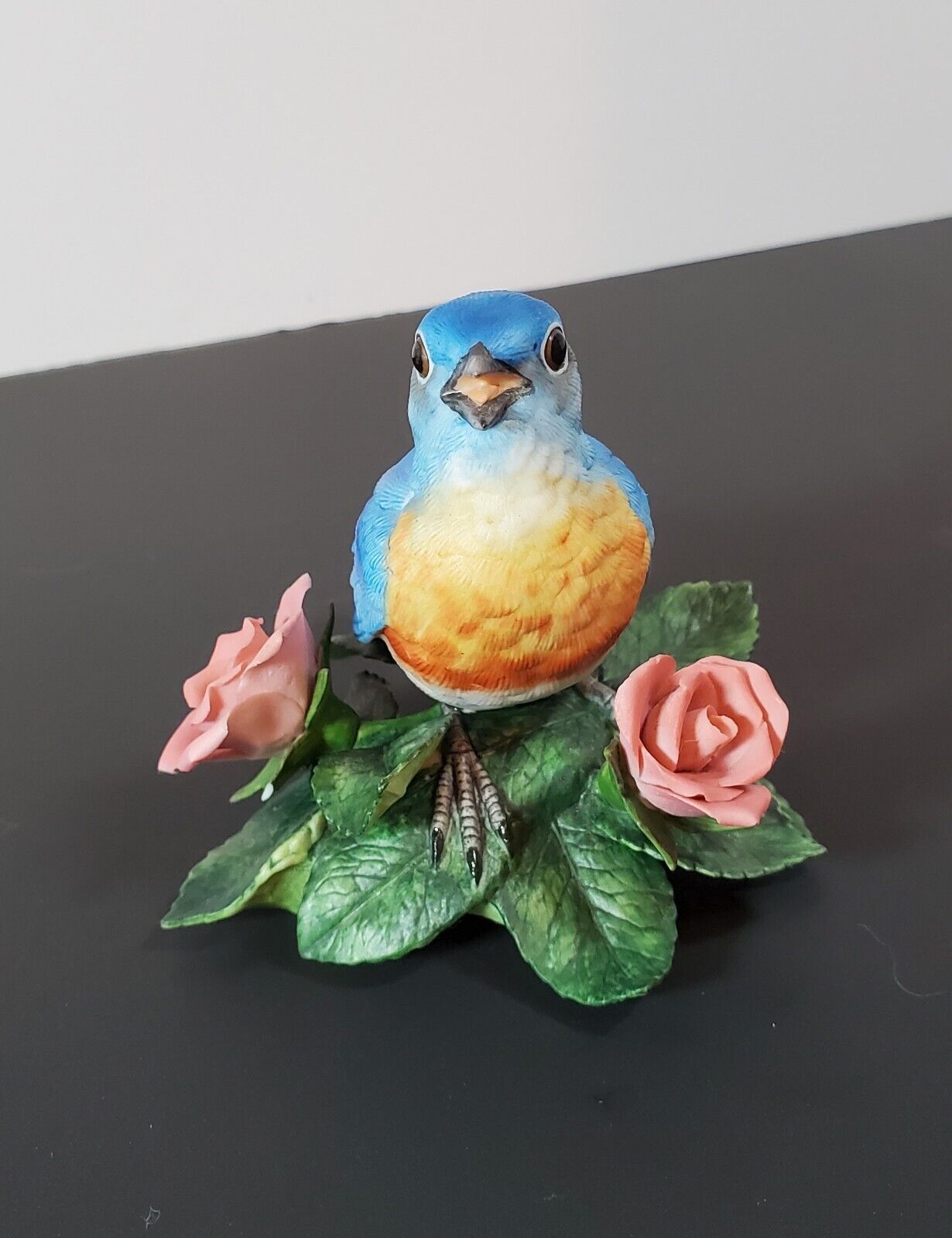 Vintage Lenox Garden Birds Collection Eastern Bluebird Fine Porcelain Figurine