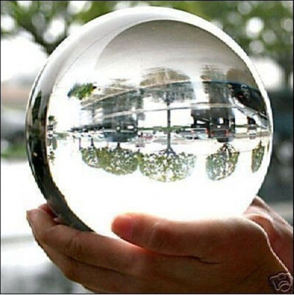 110mm 100mm 80mm 60mm 40mm Asian Natural Quartz Clear Magic Crystal Healing Ball
