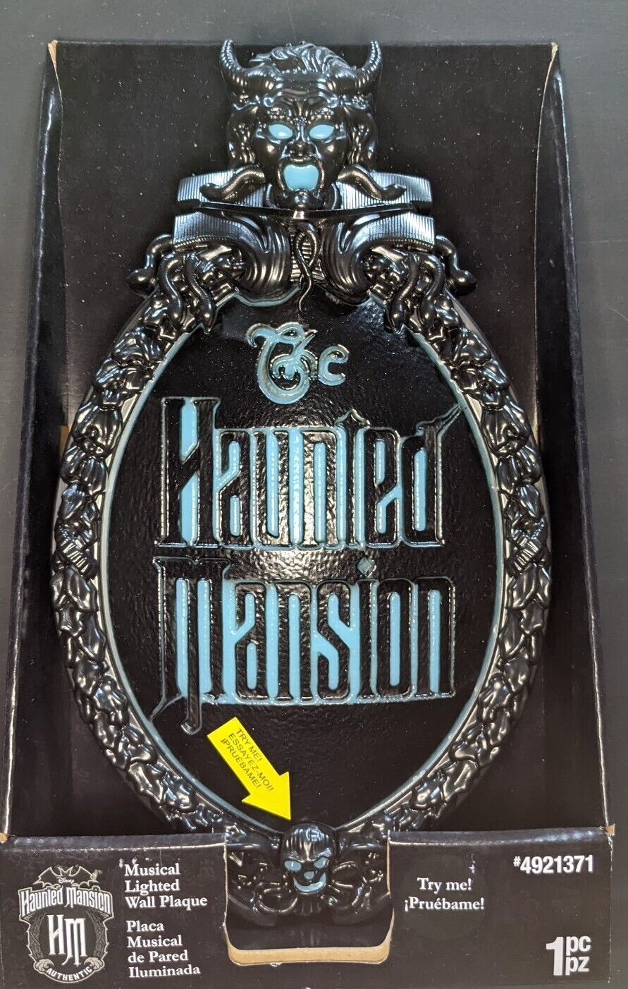 Disney Haunted Mansion Wall Plaque Decor Lowe's Exclusive 2022 Halloween