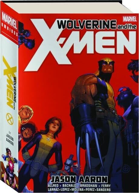 Wolverine & The X-Men by Jason Aaron Bachalo Cover Marvel Omnibus New HC Sealed