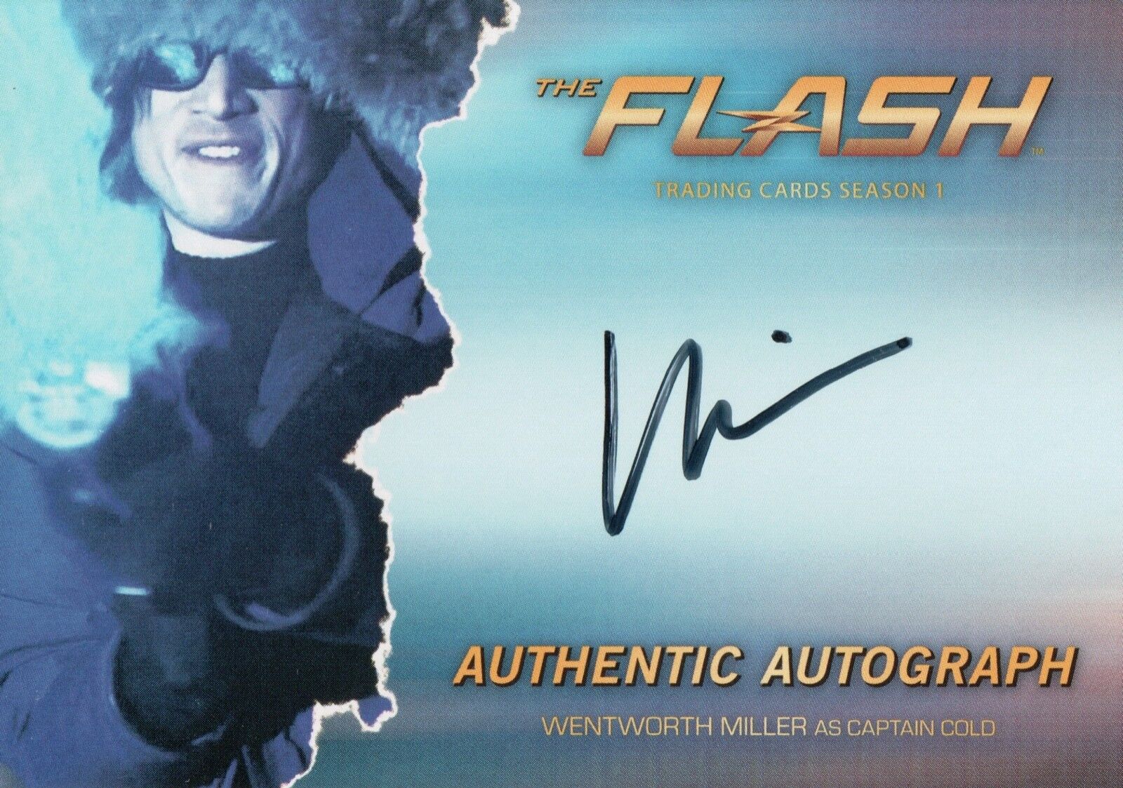 The Flash Season 1, Wentworth Miller (Captain Cold) Autograph Card WM2