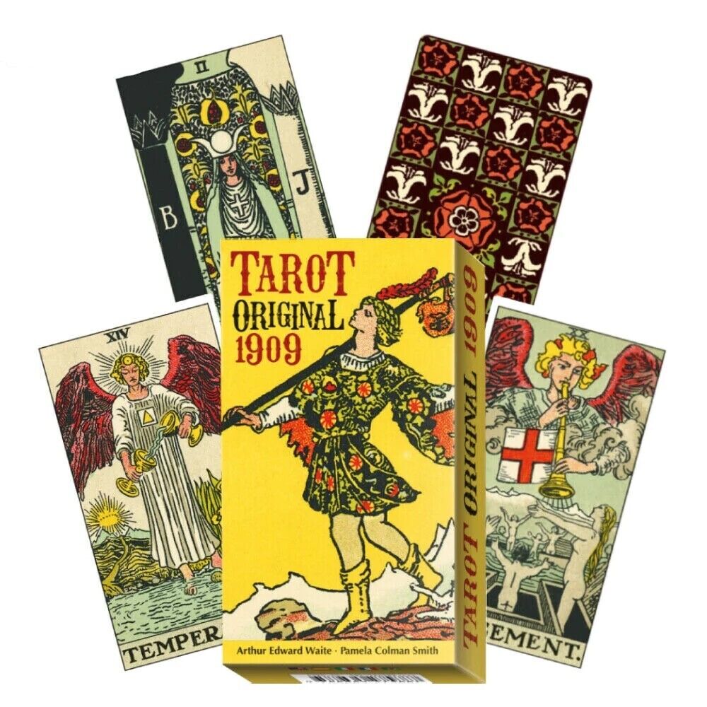 Tarot Original 1909 Card Deck by Arthur Waite Pamela Colman Smith 78 CARDS