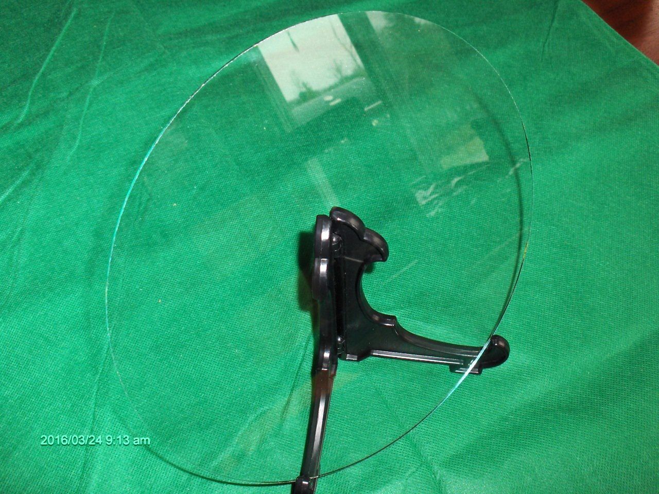 REPLACEMENT FLAT Round Clock Glass,CUT TO YOUR SIZE 2\