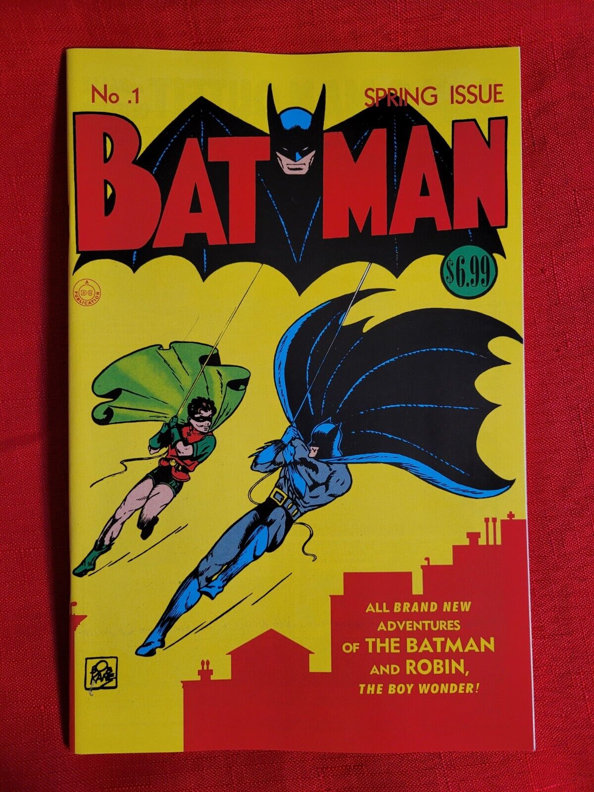 Batman #1 Facsimile Edition CVR A REPRINT, Bob Kane, 2023 VF/NM