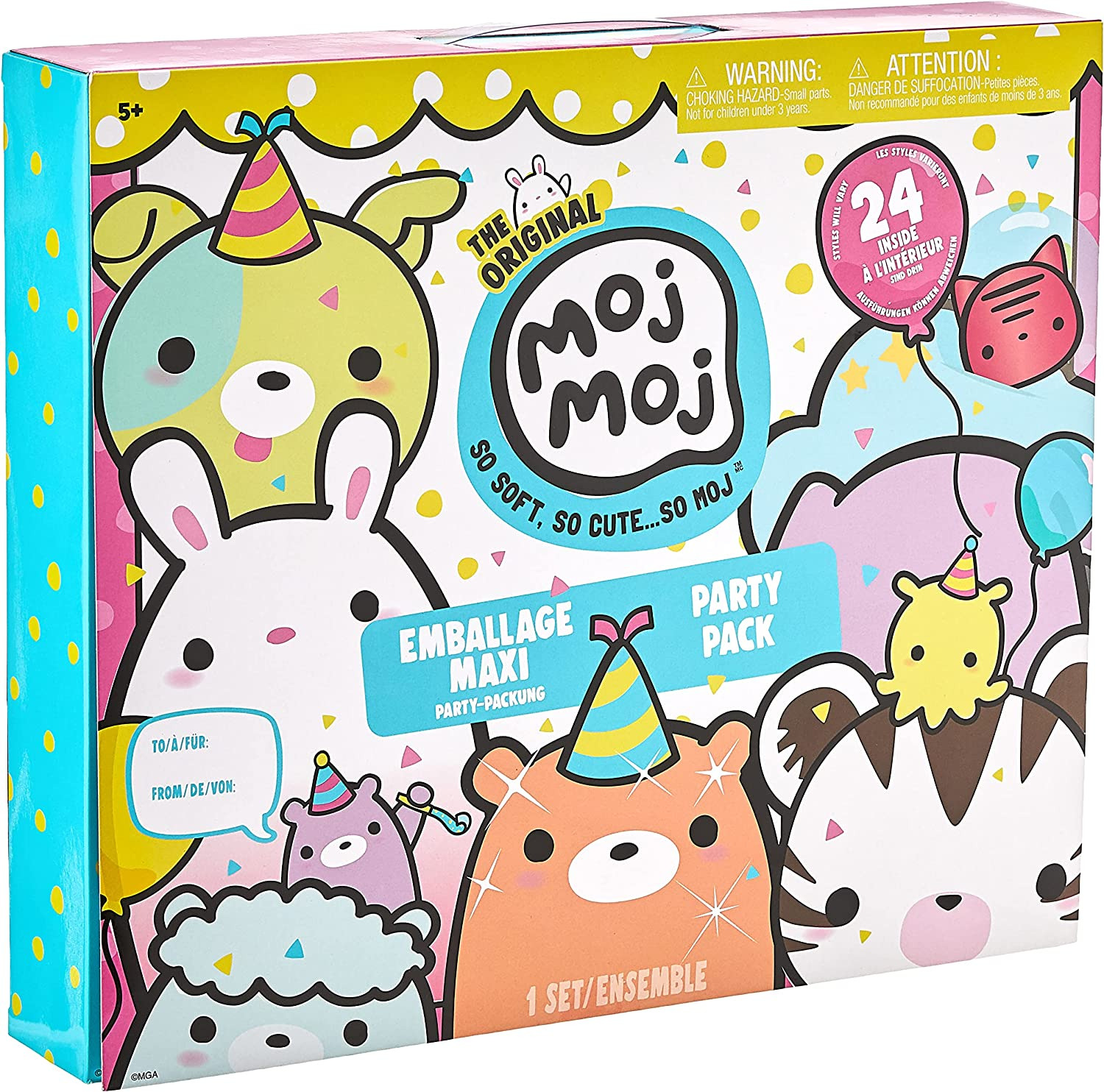 Moj Moj the Original Party Pack with 24 Surprise