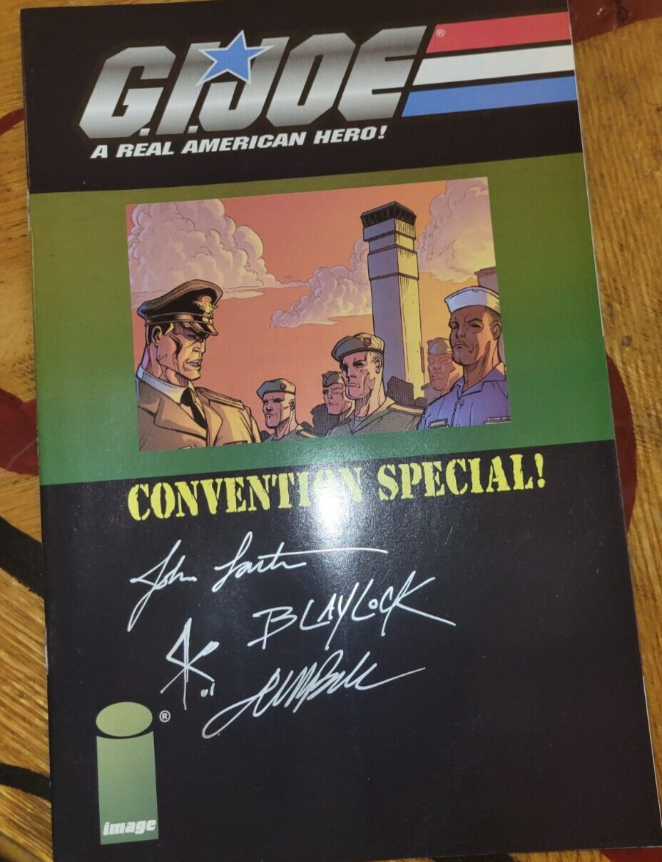 *GI Joe Convention Special 2001 A (Signed 4X) blaylock , j scott campbell other