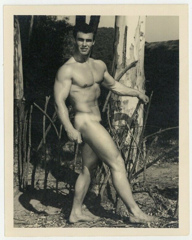 Bruce Of LA Original 1950 Photo Keith Stephan 5x4 Gay Physique Beefcake Q7935
