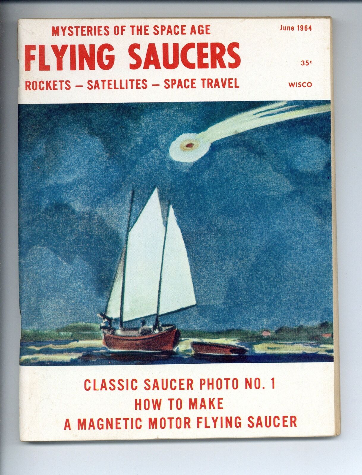 Flying Saucers Jun 1964 VG/FN 5.0