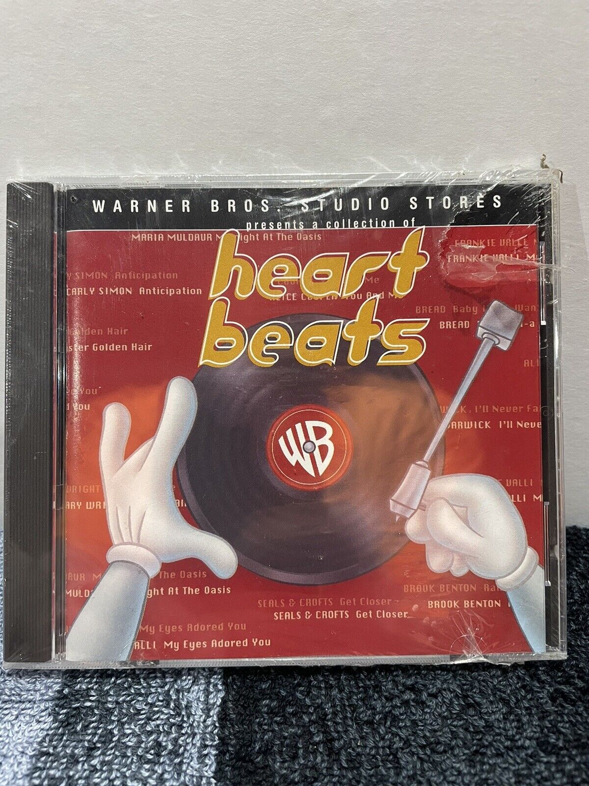 Vintage Warner Bros Studio Stores Presents A Collection Of  Heart Beats 1998 Cd