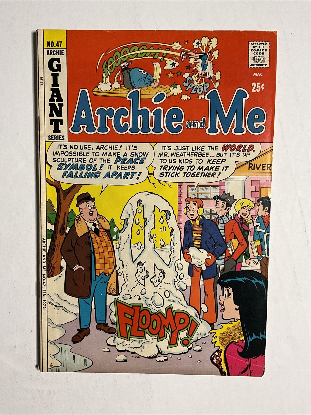 Archie And Me #47 (1972) 7.5 VF Bronze Age Comic Book Jughead Comics Giant Size