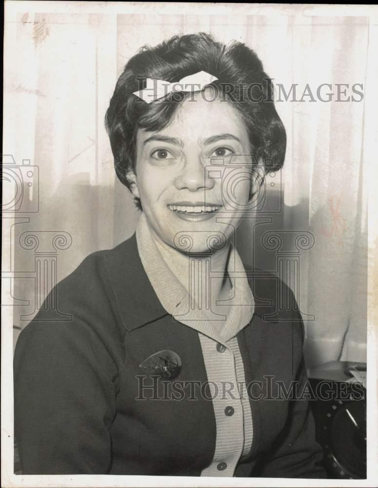 1965 Press Photo Mrs. Martin Ruther, Portrait - tub22417
