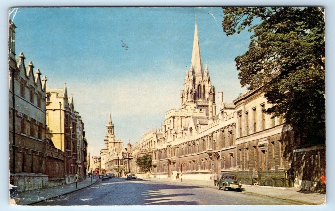 The High OXFORD England UK 1966 Postcard