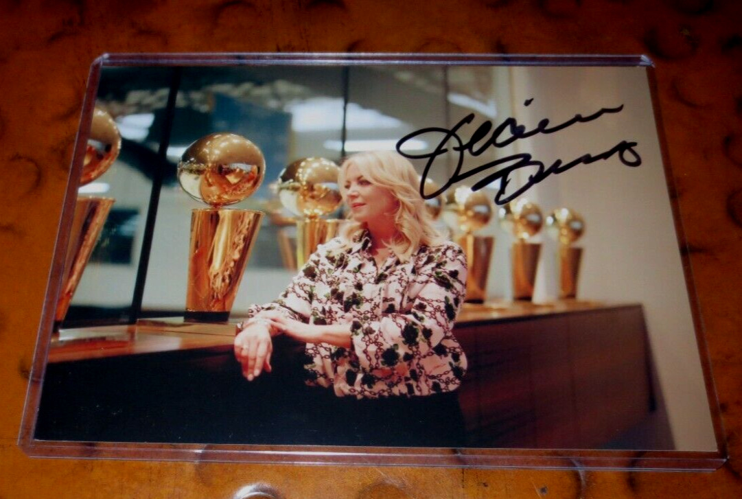 Jeanie Buss owner basketball LA Lakers NBA signed autograph photo Los Angeles