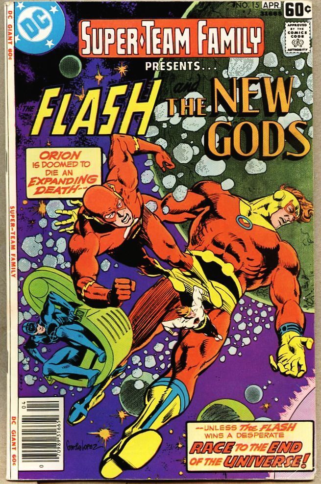 Super-Team Family #15-1978 fn- 5.5 Giant-Size Flash New Gods / Darkseid