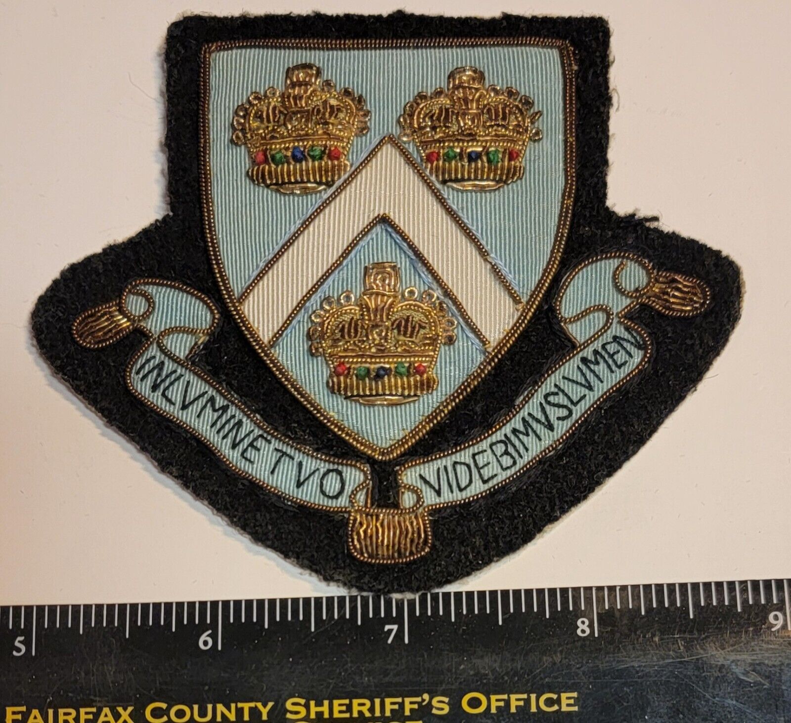 Vintage Columbia University Blazer  Embroidered badge