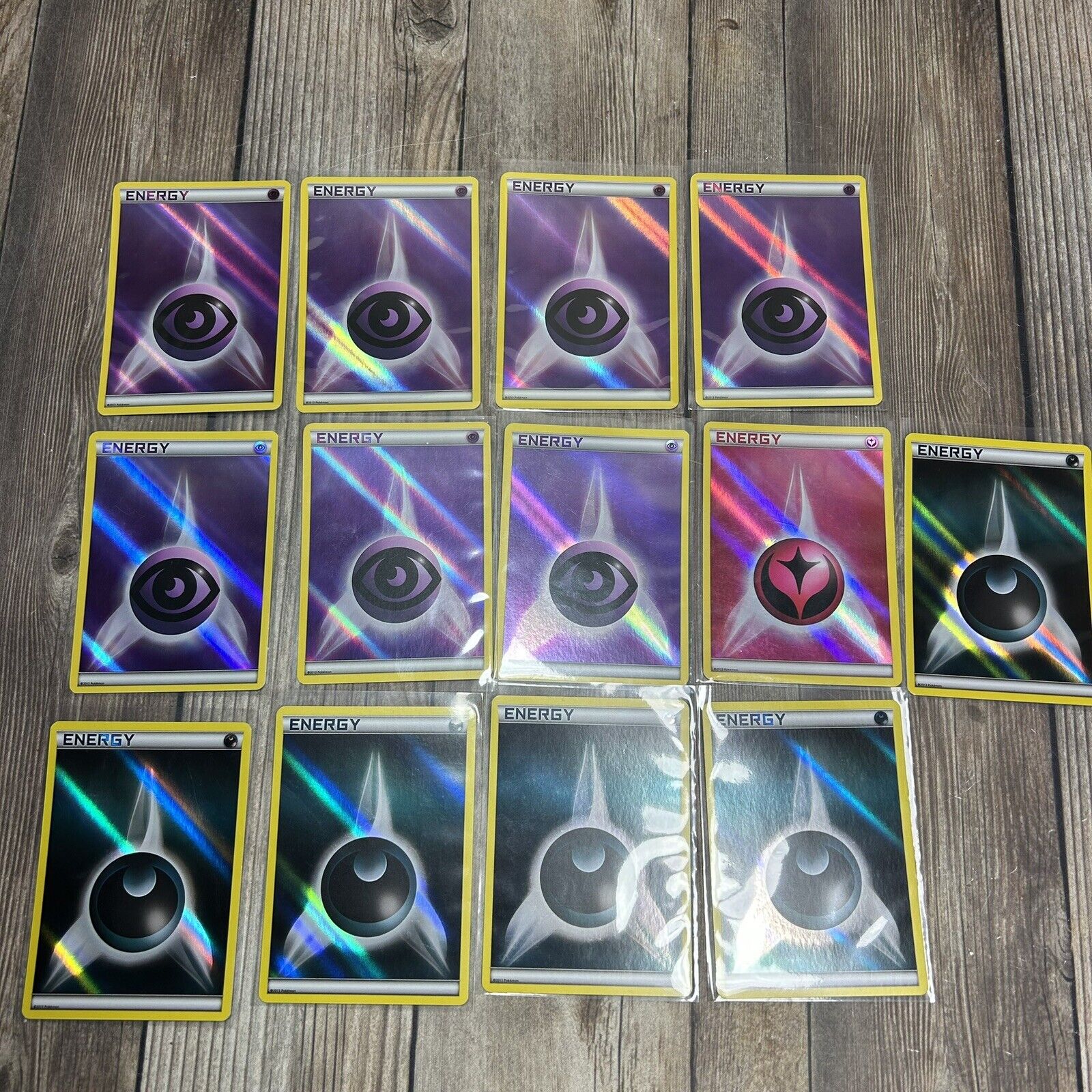 2013 Pokemon Black & White Era Reverse Holo Energy Lot of 13 Cards LP