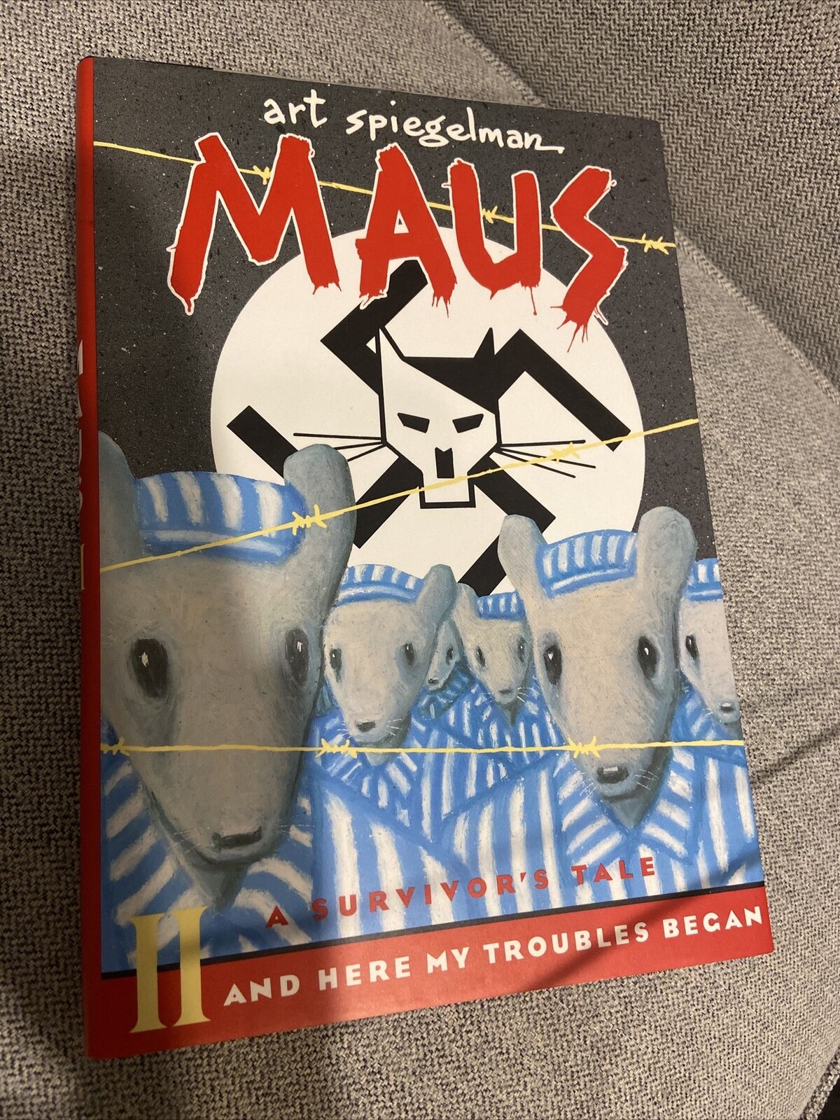 Maus II: And Here My Troubles Began, 1991 Pantheon Hardcover Art Spiegelman