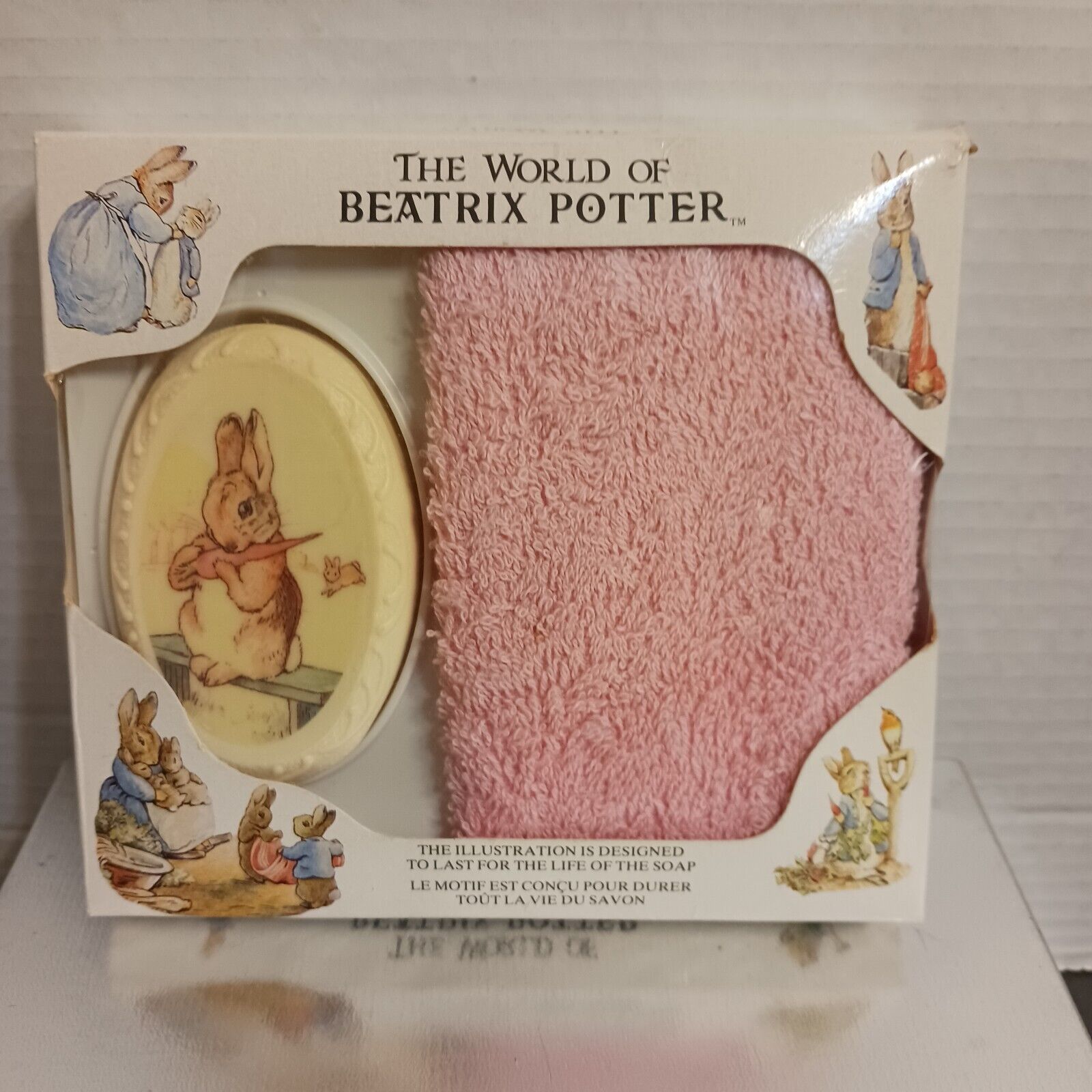 The World of Beatrix Potter 1988 Frederick Warne & Co. Peter Rabbit Soap Set