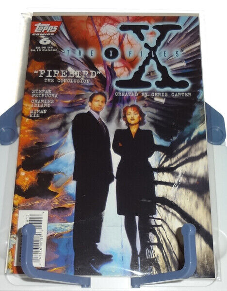 X-Files Issue #6 Topps 1995 Comic Book Bagged Boarded Fox Mulder Dana Scully NEW