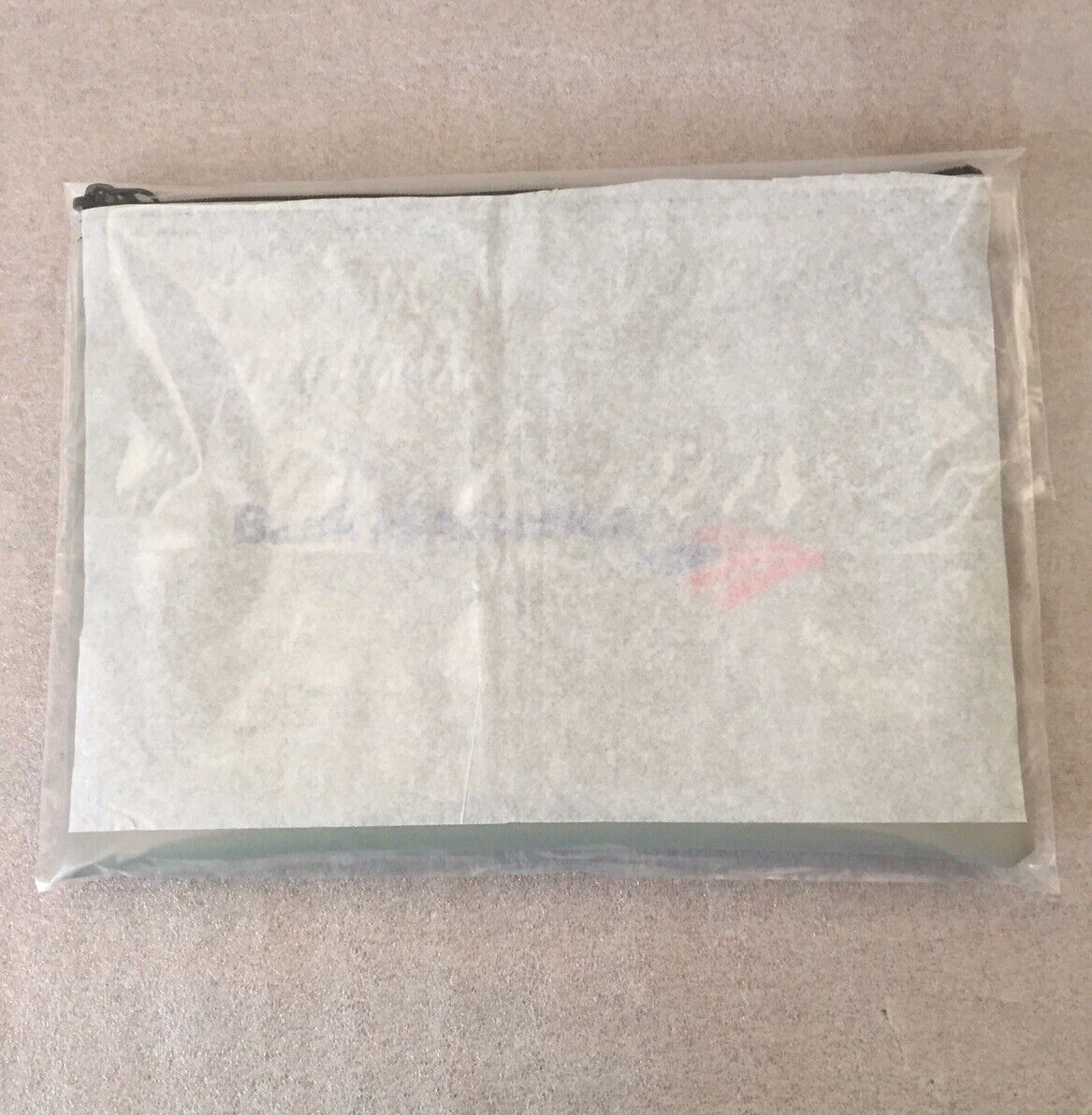 Brand New Authentic Large Bank Of America Bank Deposit Bag  Rare 9in X 12in