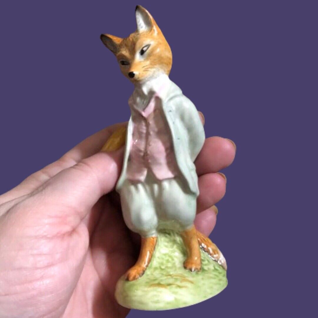 Vintage Royal Albert “Foxy Whiskered Gentleman” Beatrix Potter 1989