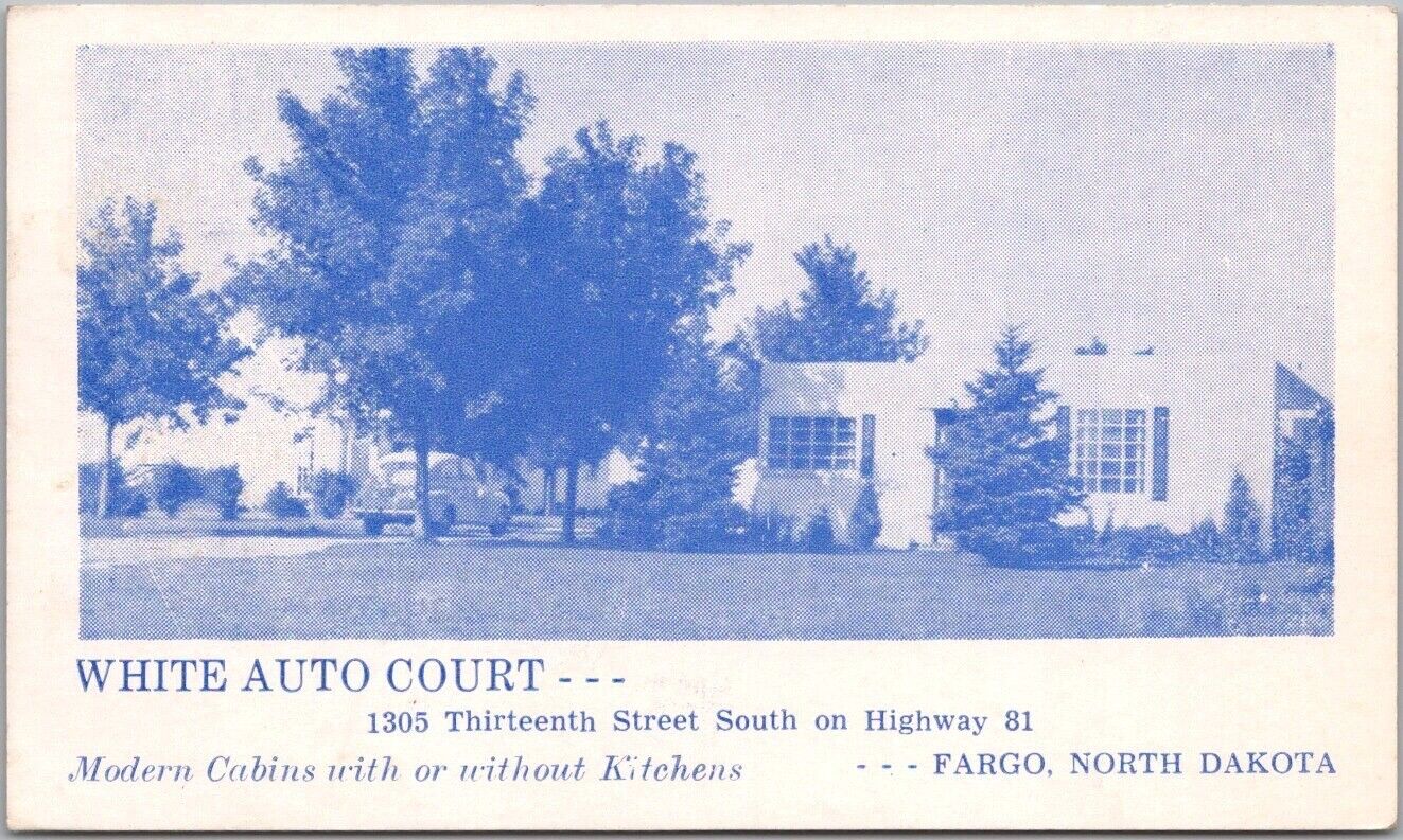 FARGO, North Dakota Postcard \