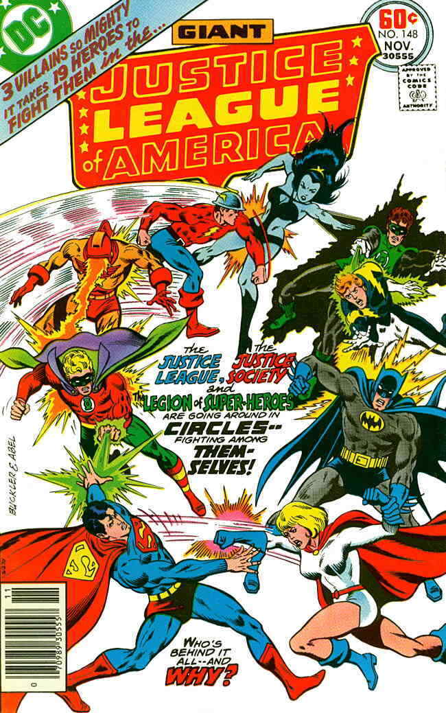 Justice League of America #148 FN; DC | November 1977 Giant - we combine shippin