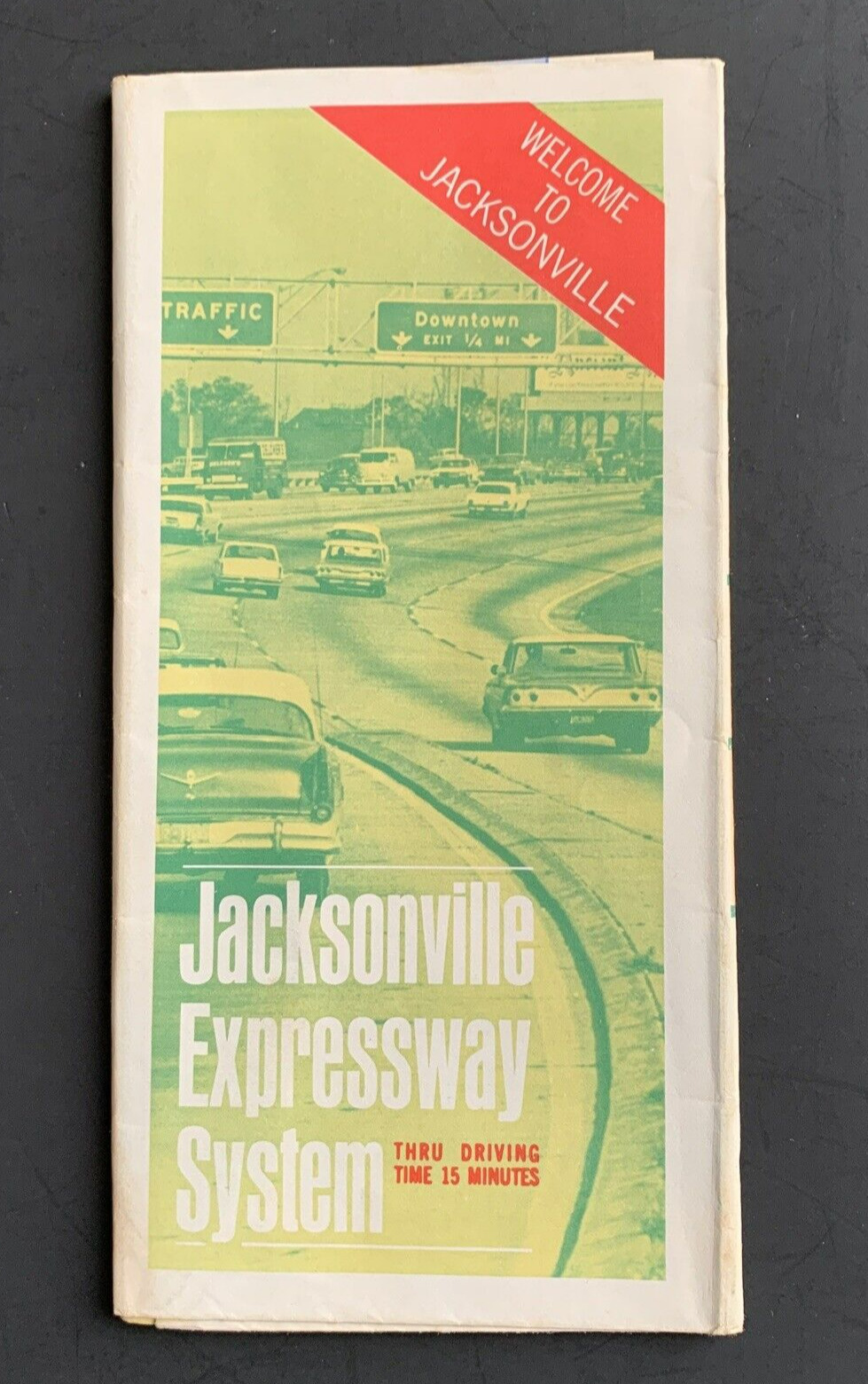 Jacksonville FL Expressway System Map c.1960s Vintage MP3