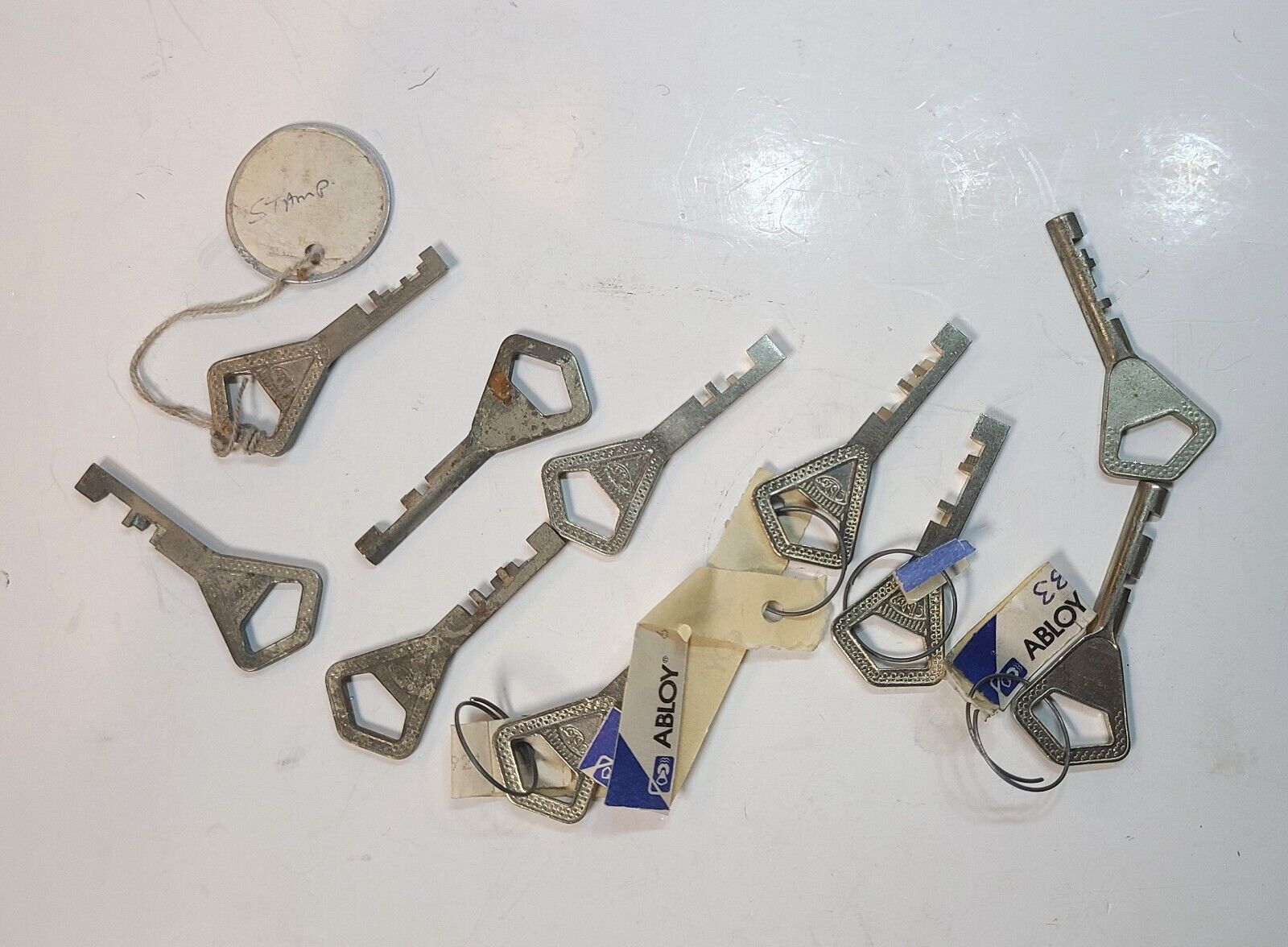 Lot of 10 - Abloy Classic Keys - Each key is different - Locksport