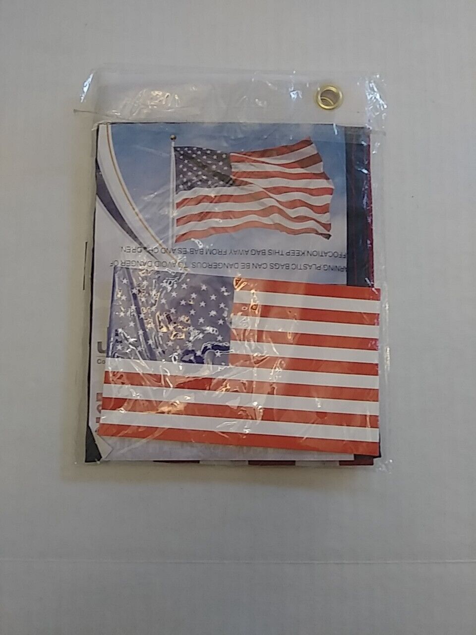 Jetlifee American Flag Heavy Duty Embroidered Sewn Stars And Stripes New 19X12